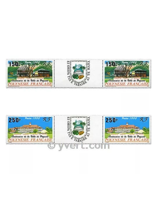 n° 358A/359A - Timbre Polynésie Poste