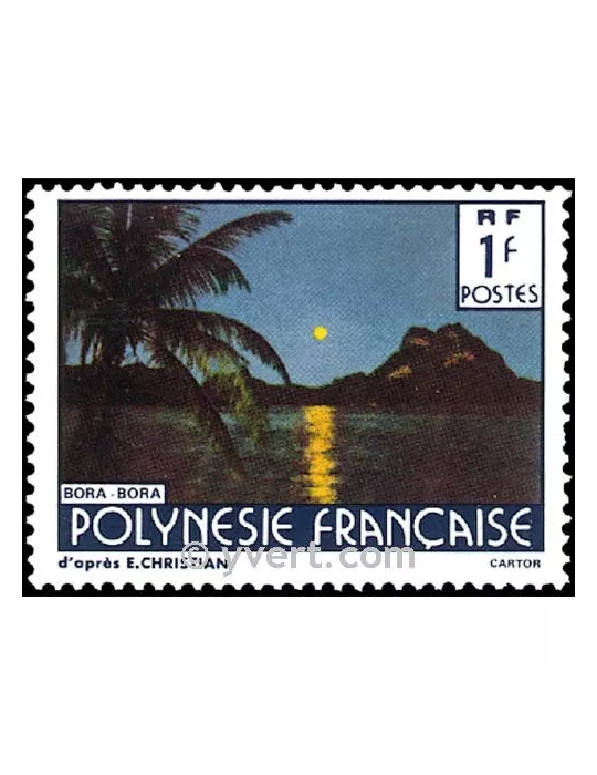 n° 373A - Timbre Polynésie Poste