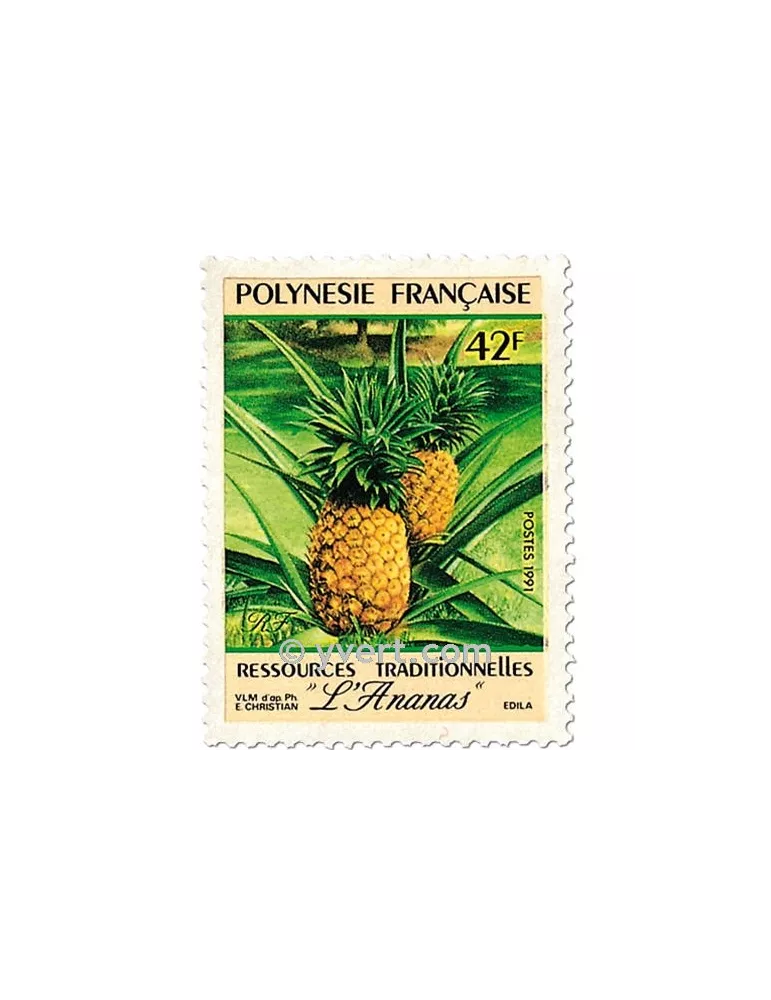 n° 374/375 - Timbre Polynésie Poste