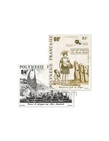 n° 379/381 - Timbre Polynésie Poste