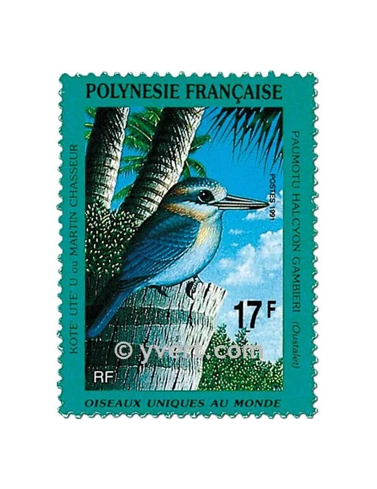 n° 383/384 - Timbre Polynésie Poste