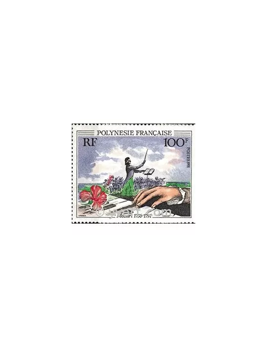 n° 389 - Timbre Polynésie Poste
