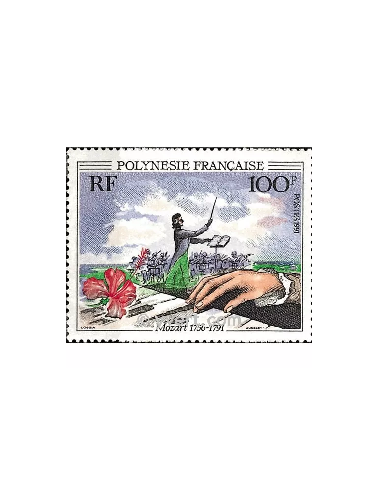 n° 389 - Timbre Polynésie Poste