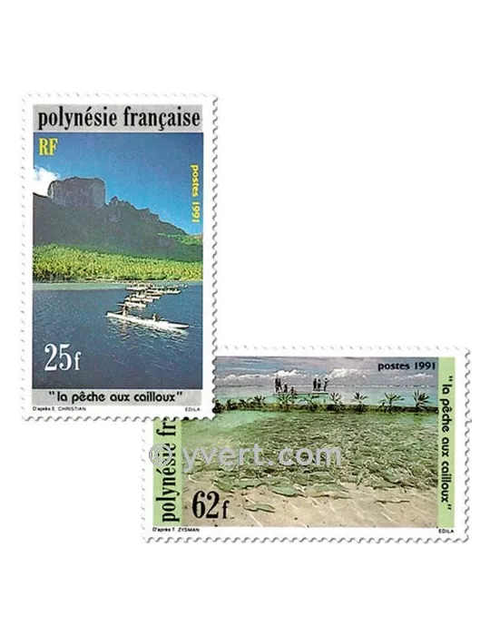 n° 390/392 - Timbre Polynésie Poste