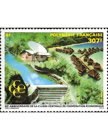 n° 395 - Timbre Polynésie Poste 2