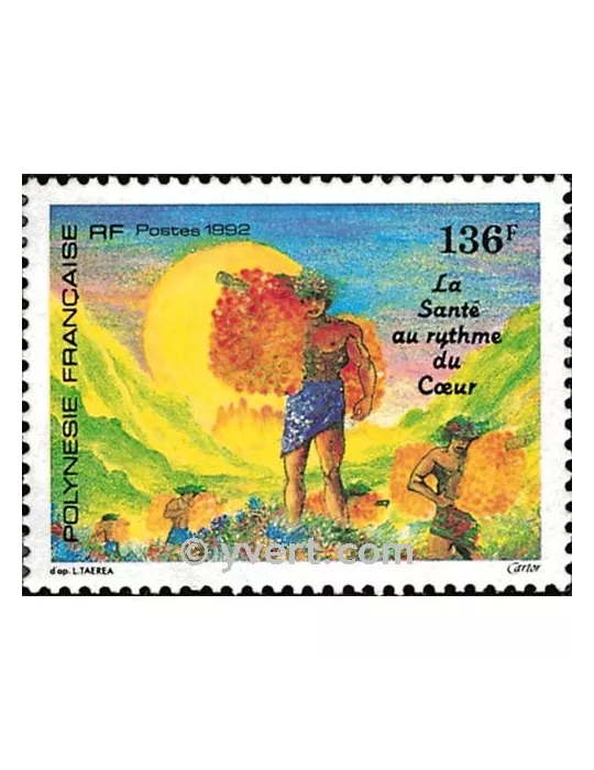 n° 408 - Timbre Polynésie Poste