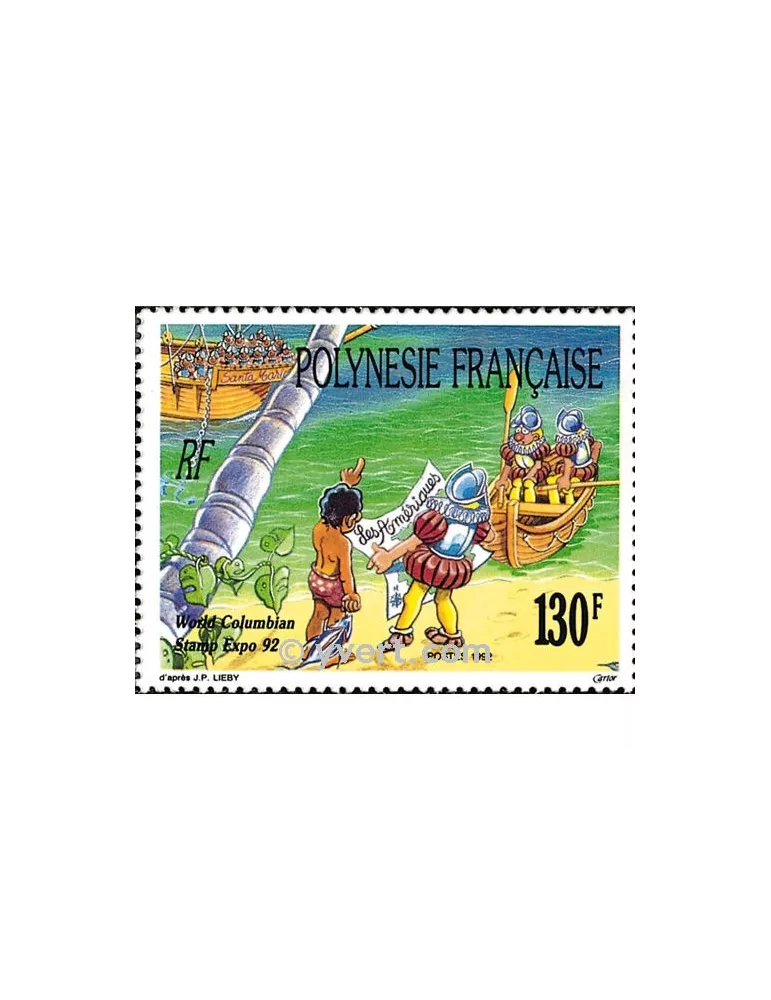 n° 409 - Timbre Polynésie Poste