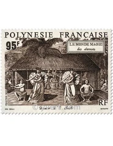 n° 410/412 - Timbre Polynésie Poste 2