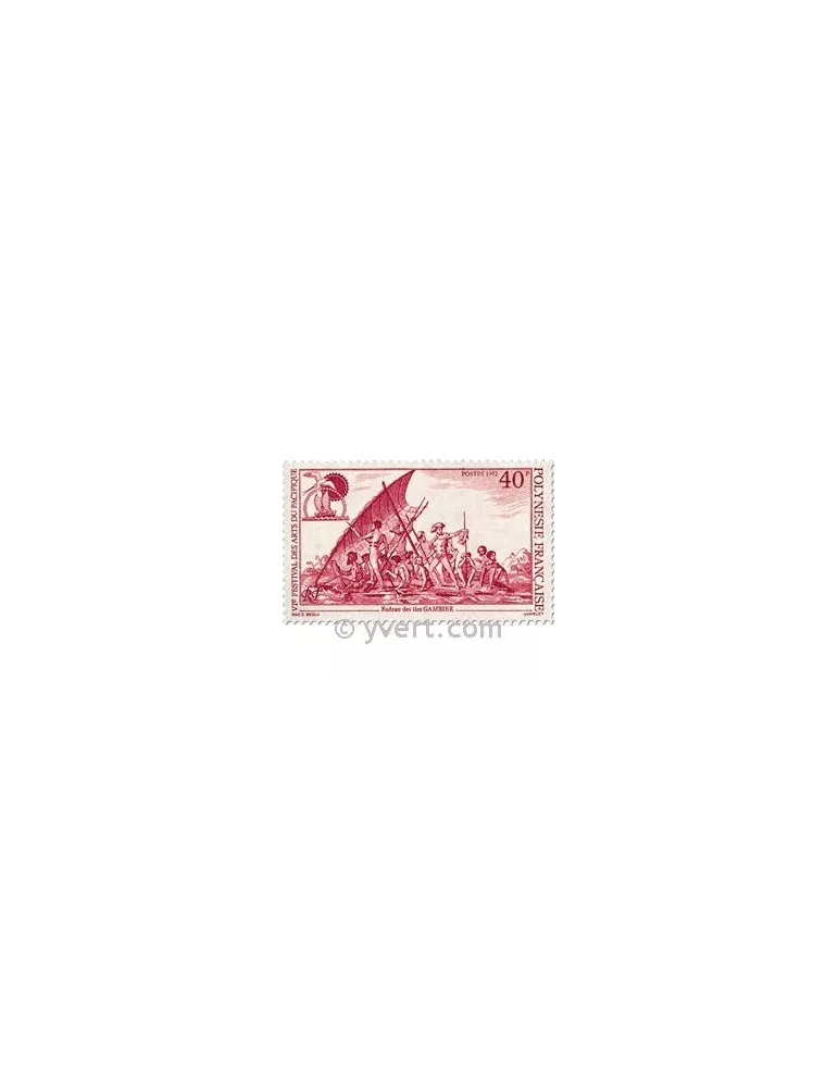 n° 419/420 - Timbre Polynésie Poste