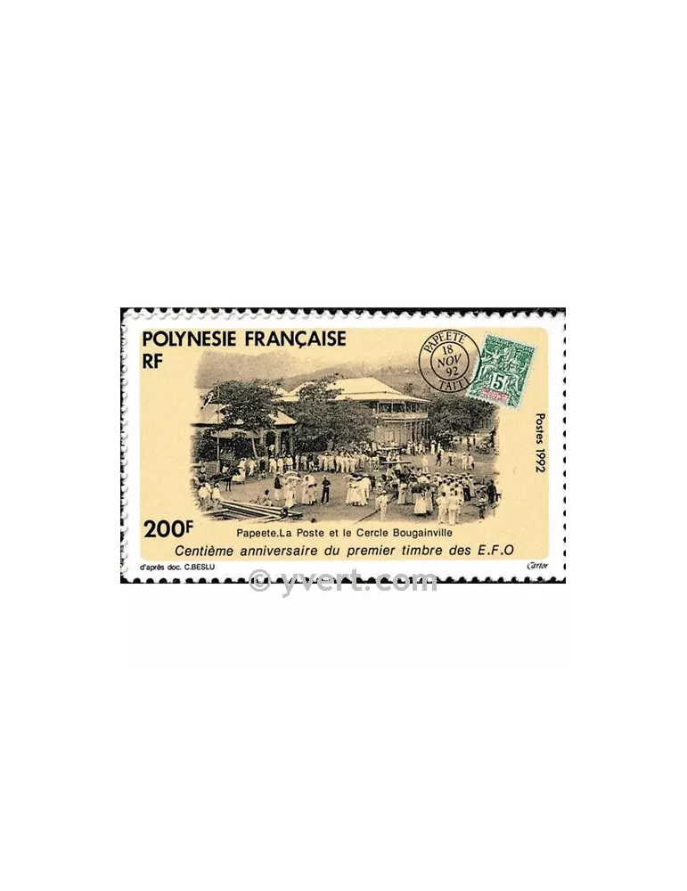 n° 421 - Timbre Polynésie Poste