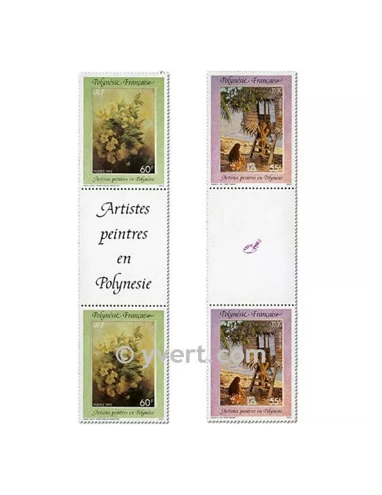 n° 422A/425A - Timbre Polynésie Poste