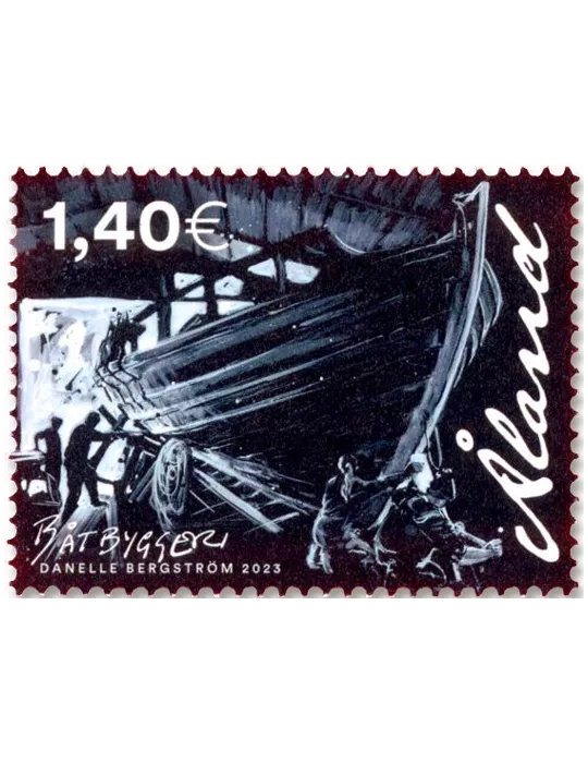 n° 536 - Timbre ALAND Poste