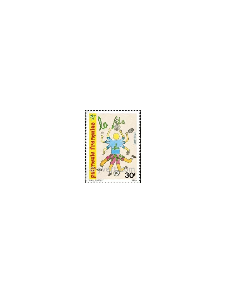 n° 436 - Timbre Polynésie Poste