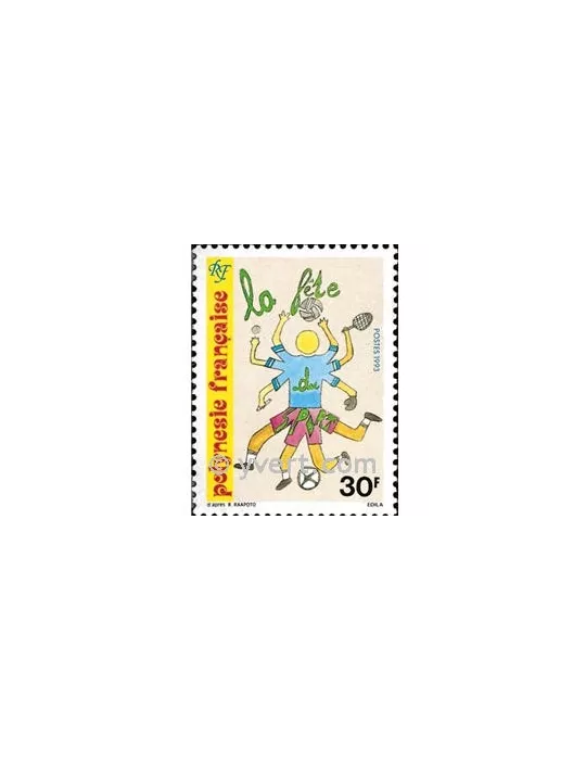 n° 436 - Timbre Polynésie Poste