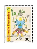 n° 436 - Timbre Polynésie Poste