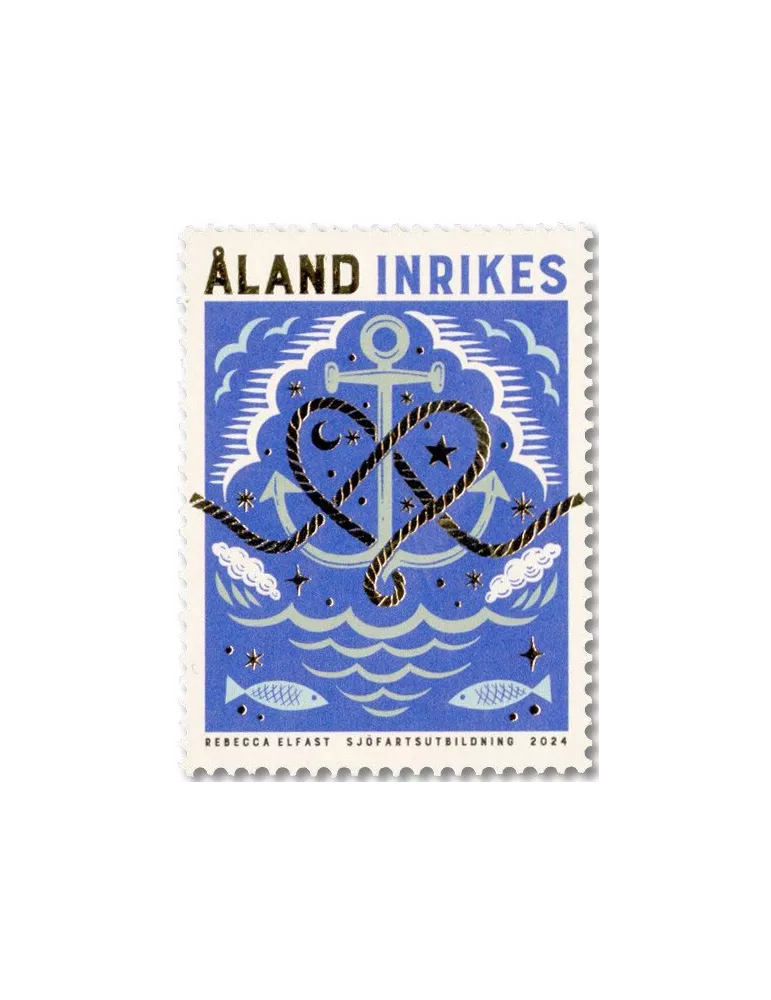 n° 553 - Timbre ALAND Poste