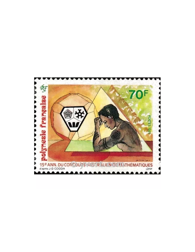 n° 437 - Timbre Polynésie Poste