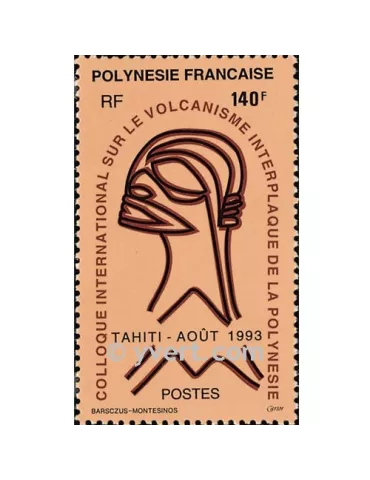 n° 438 - Timbre Polynésie Poste 2