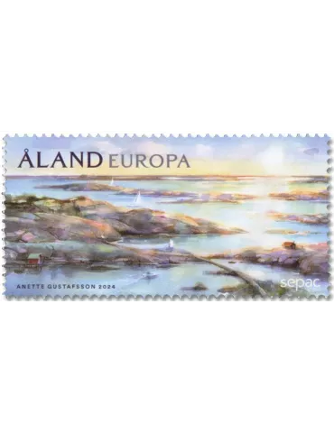 n° 554 - Timbre ALAND Poste