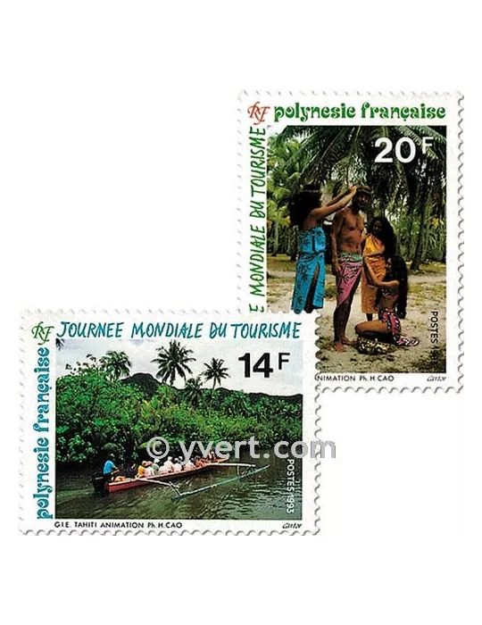 n° 440/442 - Timbre Polynésie Poste