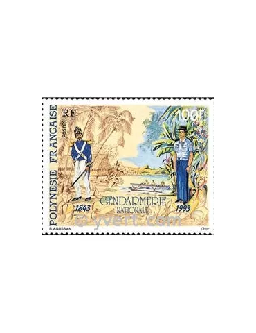 n° 443 - Timbre Polynésie Poste