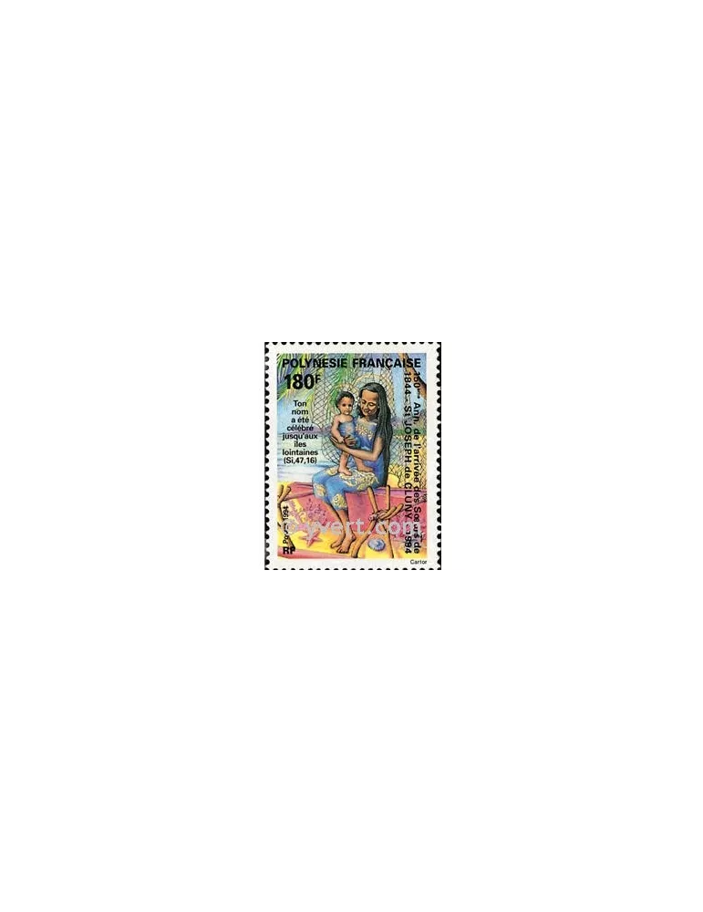 n° 454 - Timbre Polynésie Poste