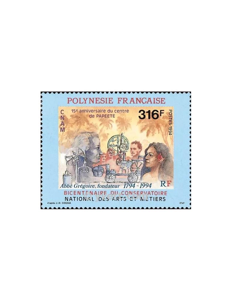 n° 456 - Timbre Polynésie Poste