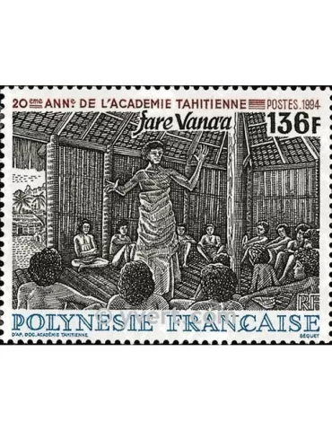 n° 457 - Timbre Polynésie Poste 2