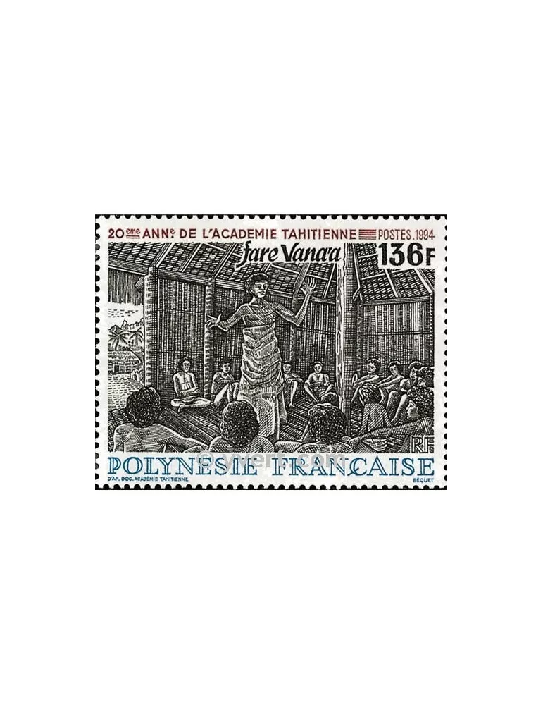 n° 457 - Timbre Polynésie Poste