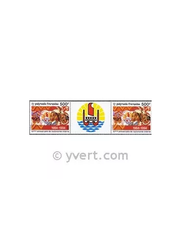 n° 458A - Timbre Polynésie Poste