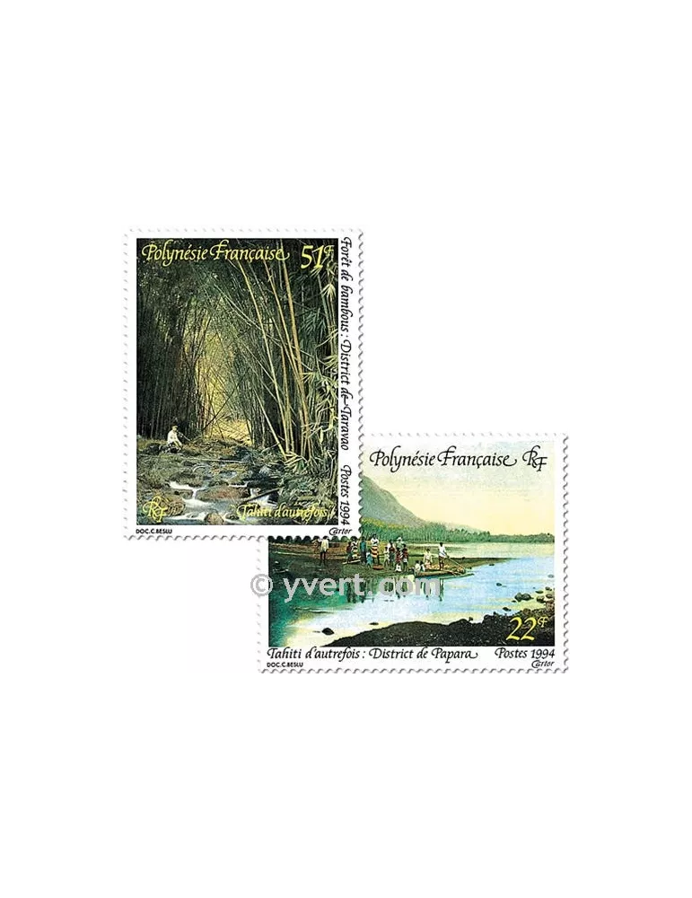 n° 459/461 - Timbre Polynésie Poste