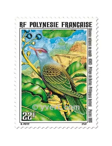 n° 479/480 - Timbre Polynésie Poste 2