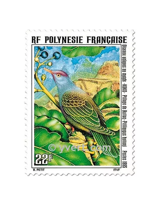 n° 479/480 - Timbre Polynésie Poste