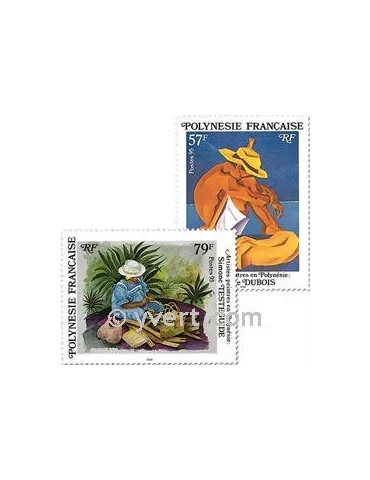 n° 494/497 - Timbre Polynésie Poste