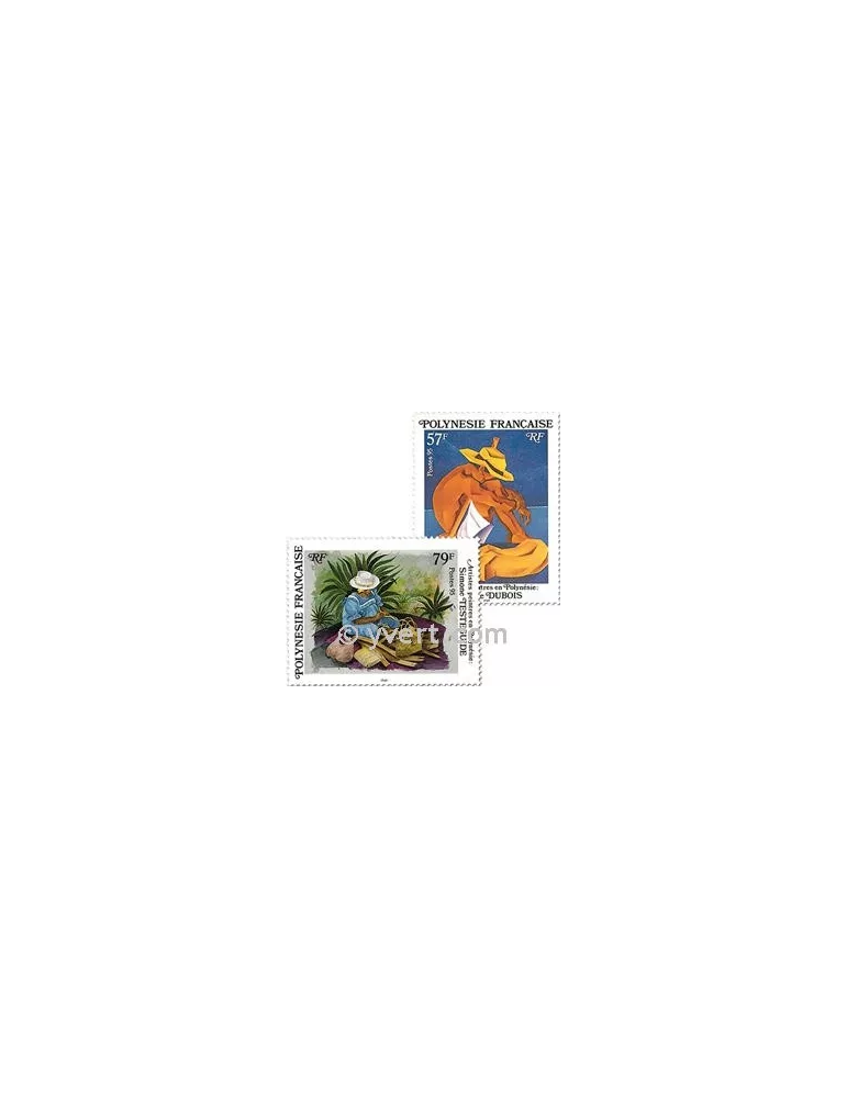 n° 494/497 - Timbre Polynésie Poste