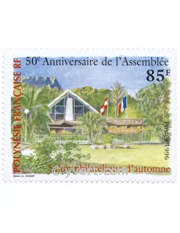 n° 519 - Timbre Polynésie Poste 2