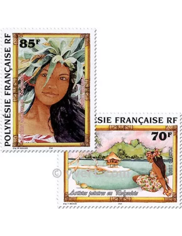 n° 520/523 - Timbre Polynésie Poste 2