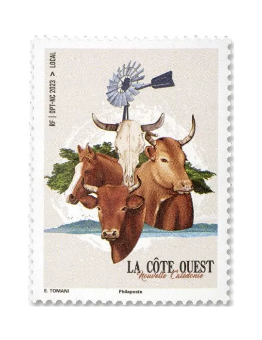 n° 1453 - Timbre Nelle Calédonie Poste