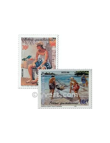 n° 574/577 - Timbre Polynésie Poste