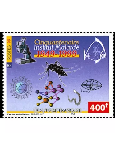 n° 601A - Timbre Polynésie Poste 2