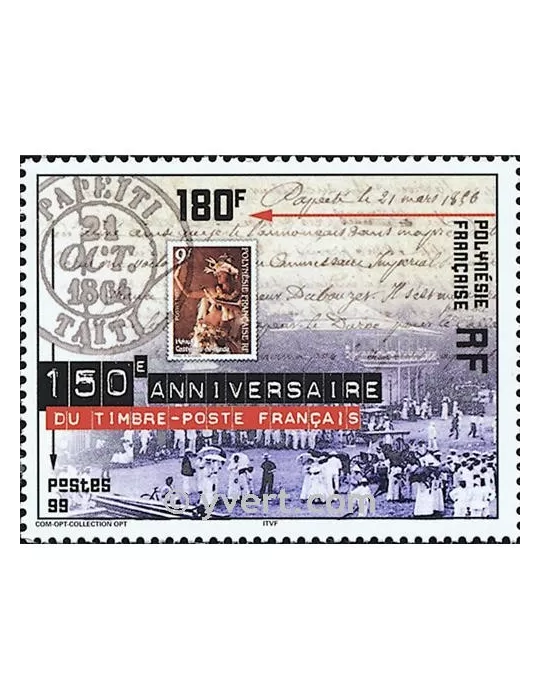 n° 602 - Timbre Polynésie Poste