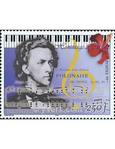 n° 603 - Timbre Polynésie Poste 2