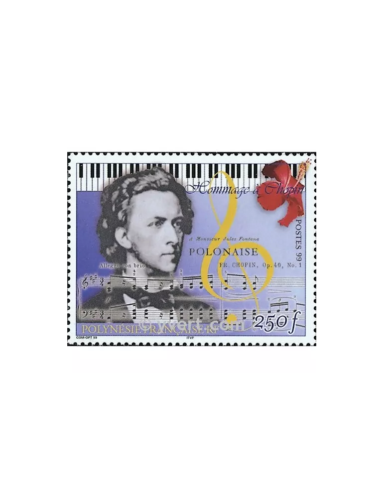 n° 603 - Timbre Polynésie Poste