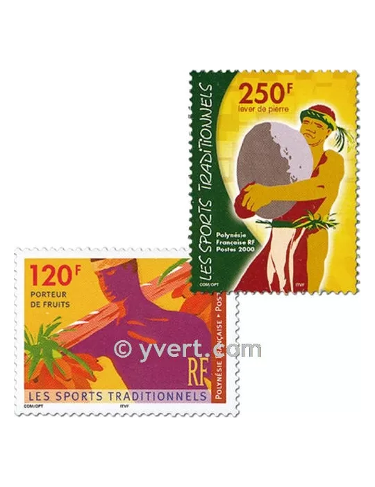 n° 625/626 - Timbre Polynésie Poste