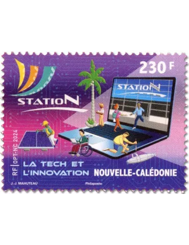 n° 1468 - Timbre Nelle Calédonie Poste