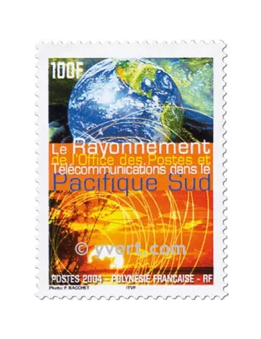 n° 717/718 - Timbre Polynésie Poste 2