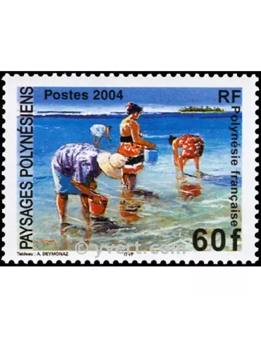 n° 735 - Timbre Polynésie Poste 2