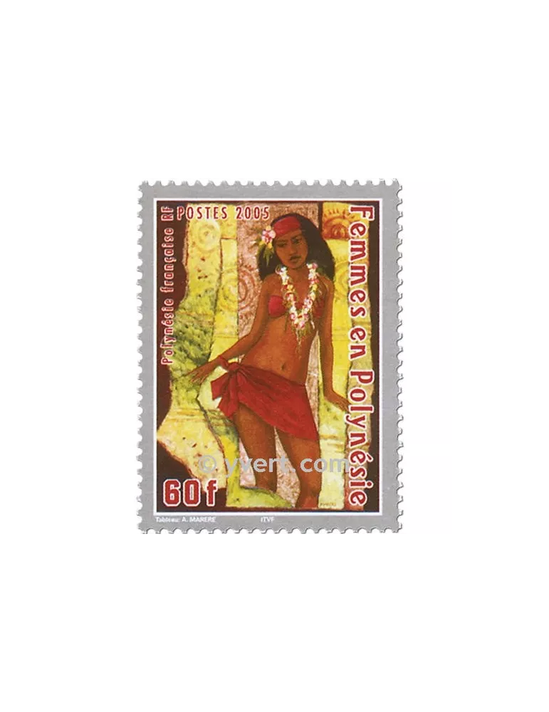 n° 740/741 - Timbre Polynésie Poste