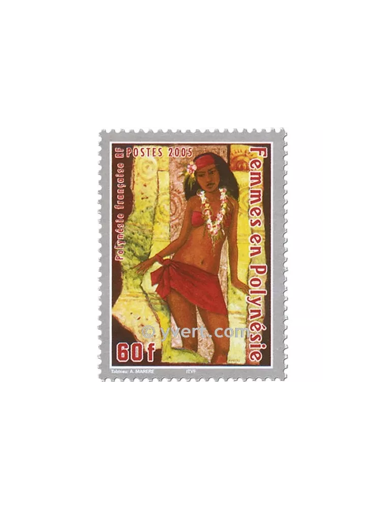 n° 740/741 - Timbre Polynésie Poste