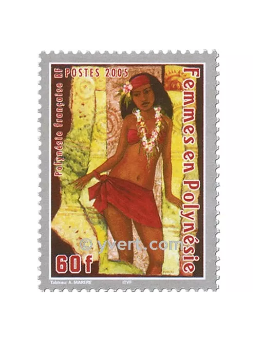 n° 740/741 - Timbre Polynésie Poste